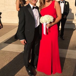 Xscape beautiful red prom or homecoming dress. Size 6